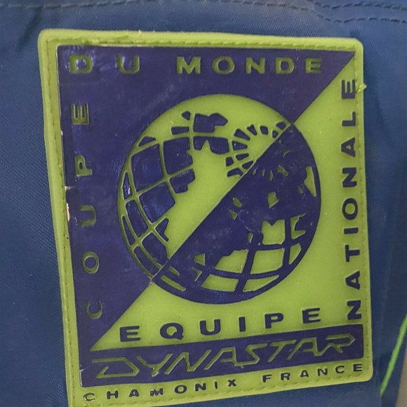 Dynastar Ski Duffle Boot Bag Vintage  Blue Pink - Picture 3 of 10